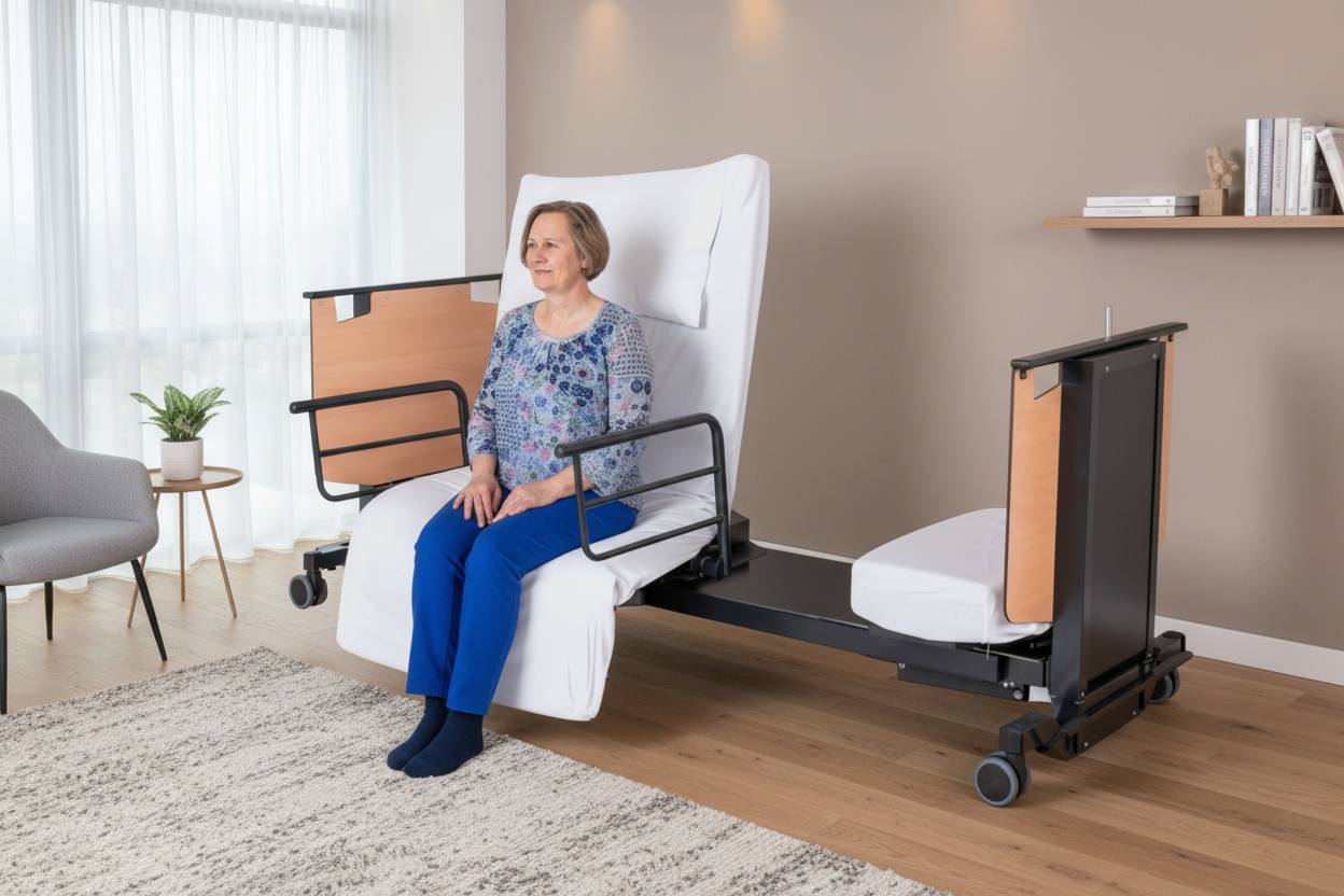 Seniorbett Annika Med Dreh & Aufstehbett